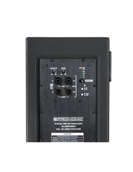 V-Array Compact-Wide Set 800Watts PA Activo