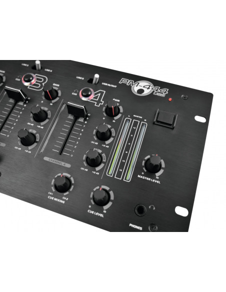 OMNITRONIC PM-444USB 4-Channel DJ mixer