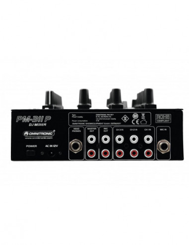 OMNITRONIC PM-311P DJ Mixer with... OMNITRONIC PM-311P DJ Mixer with...
