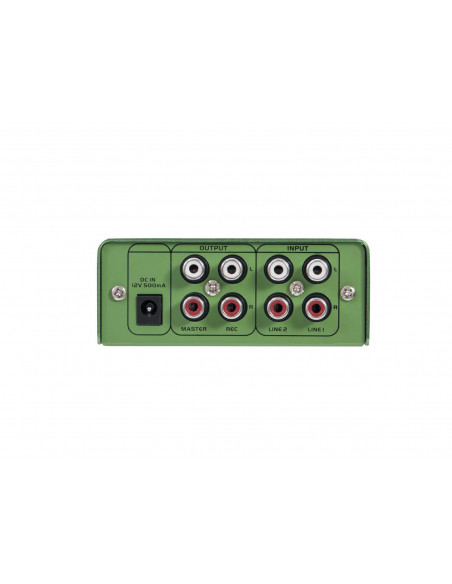 OMNITRONIC GNOME-202 Mini Mixer green
