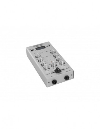 OMNITRONIC GNOME-202P Mini Mixer silver