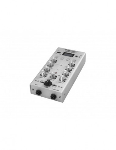 OMNITRONIC GNOME-202P Mini Mixer silver