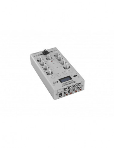 OMNITRONIC GNOME-202P Mini Mixer silver