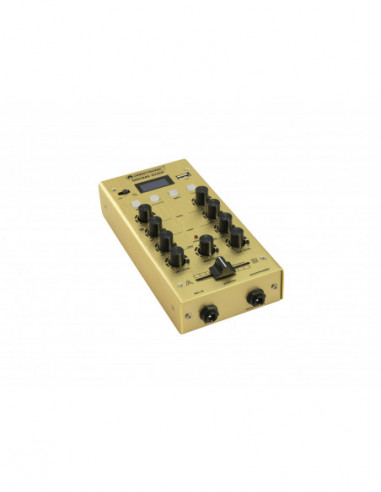 OMNITRONIC GNOME-202P Mini Mixer gold