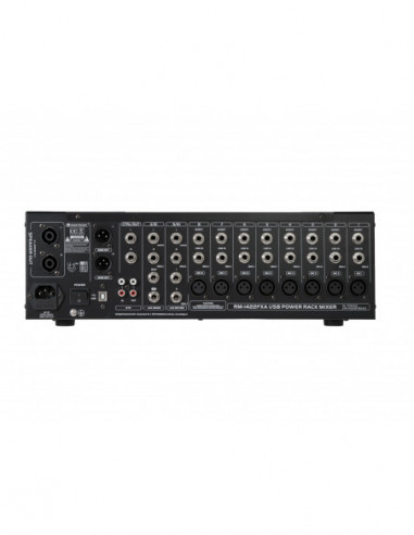 OMNITRONIC RM-1422FXA USB Rack Power...