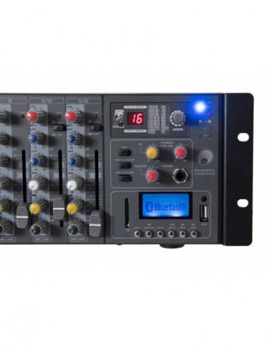 OMNITRONIC RM-1422FXA USB Rack Power...