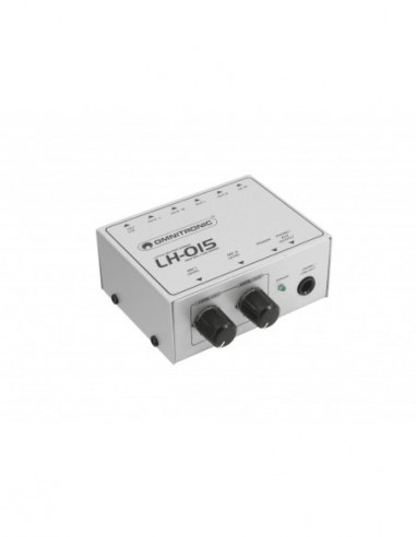 OMNITRONIC LH-015 2-Channel Mic/Line Mixer