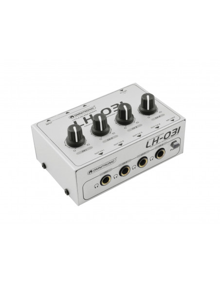 OMNITRONIC LH-031 Headphone Amplifier - Amplificador de headphones