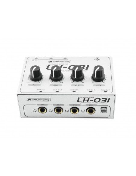 OMNITRONIC LH-031 Headphone Amplifier - Amplificador de headphones