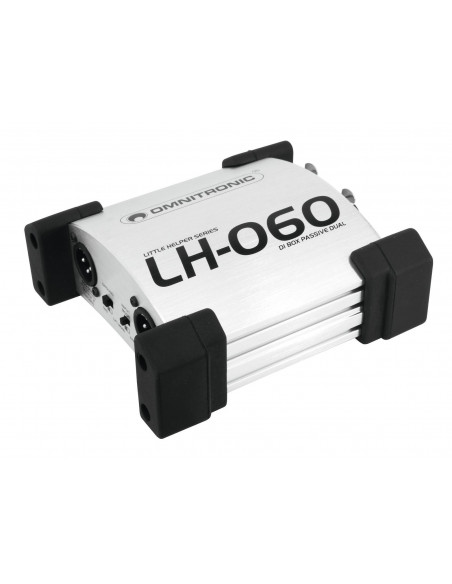 OMNITRONIC LH-060 PRO Passive Dual DI Box