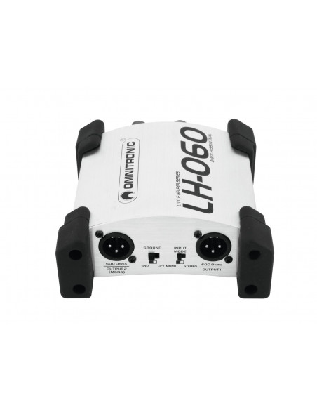 OMNITRONIC LH-060 PRO Passive Dual DI Box