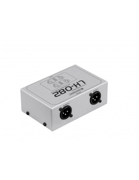 OMNITRONIC LH-082 Stereo Isolator XLR