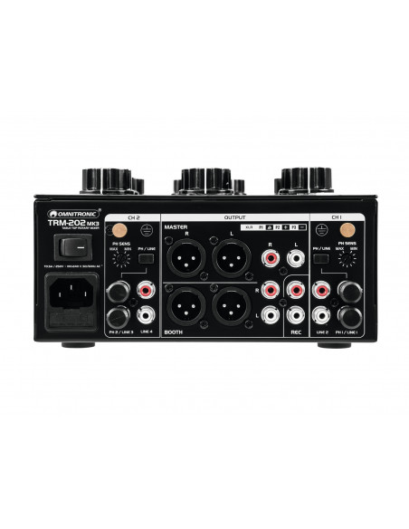 OMNITRONIC TRM-202MK3 2-Channel Rotary Mixer