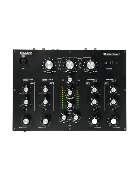 OMNITRONIC TRM-402 4-Channel Rotary Mixer
