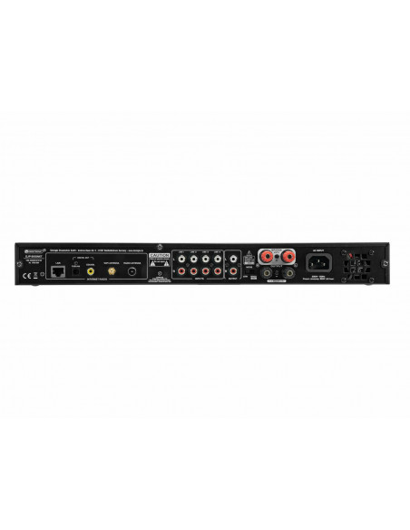OMNITRONIC DJP-900NET Class D Amplifier with Internet Radio - Receptor stereo compacto com rádio na Internet, DAB+, Bluetooth