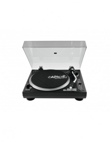 OMNITRONIC BD-1390 USB Turntable bk -...