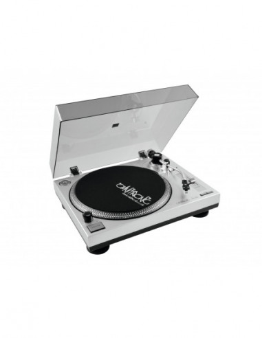 OMNITRONIC BD-1350 Turntable sil / Gira discos