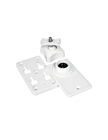 Suporte de parede OMNITRONIC Wall Bracket for ODP-204/206 white 2x