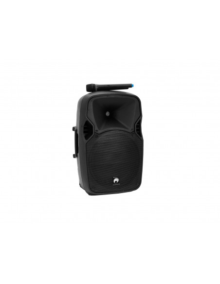 OMNITRONIC XFM-212AP Active 2-Way Speaker Set with Wireless Microphone