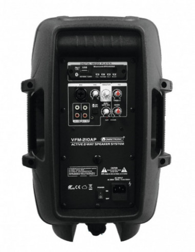 OMNITRONIC VFM-210AP 2-Way Speaker,...