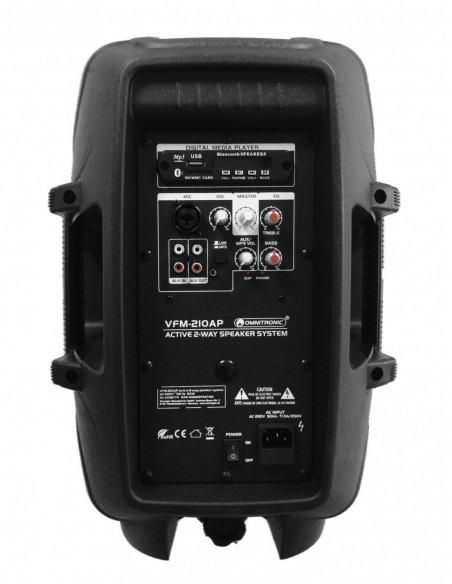 OMNITRONIC VFM-210AP 2-Way Speaker, active