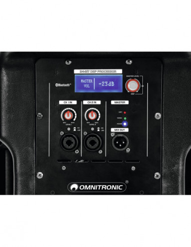 OMNITRONIC XKB-215A 2-Way Speaker,...