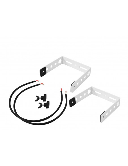 OMNITRONIC BOB-4 Extension Bracket white 2x