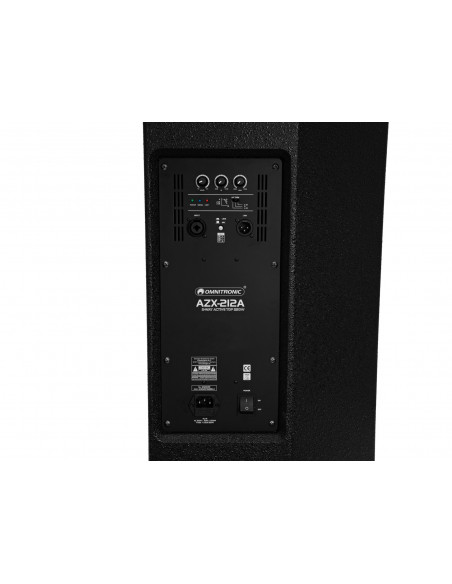 OMNITRONIC AZX-212A 2-Way Top active 250W