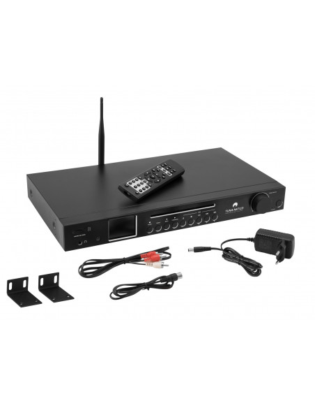 OMNITRONIC TUNA-NET-CD 19" Internet Radio with DAB+, Bluetooth and CD-Player