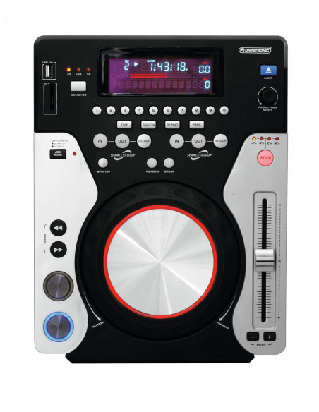 OMNITRONIC XMT-1400 MK2 Tabletop CD Player