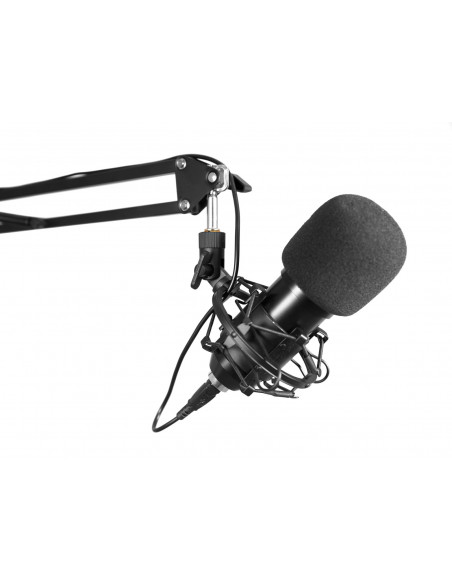 OMNITRONIC BMS-1C USB Condenser Broadcast Microphone Set