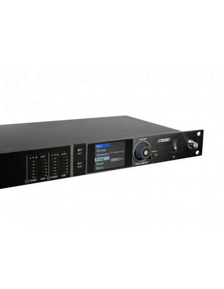 PSSO WISE TWO 2-Channel True Diversity Receiver 823-832/863-865MHz