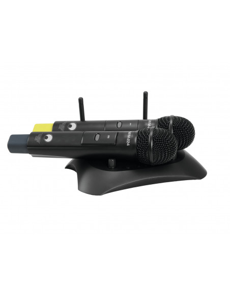 OMNITRONIC WM-224 2-Channel Wireless Microphone System 2.4GHz
