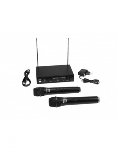 OMNITRONIC VHF-102 Wireless Mic System 209.80/205.75MHz