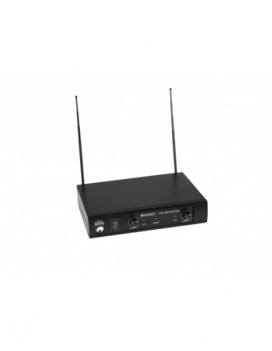 OMNITRONIC VHF-102 wireless microphone hotsell system 209.80/205.75MHz