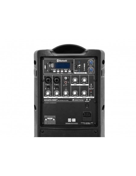 OMNITRONIC WAMS-08BT MK2 Wireless PA System