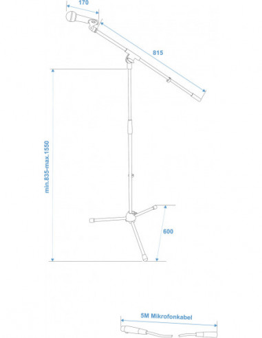 OMNITRONIC CMK-10 Microphone Kit