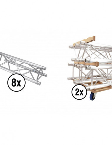 ALUTRUSS Set TRILOCK E-GL33 2000 + Truss transport board