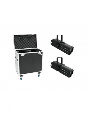 EUROLITE Set 2x LED PFE-100 RGBW + Case