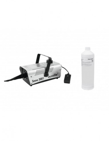 EUROLITE Set Snow 3001 Snow machine + Snow fluid 1l