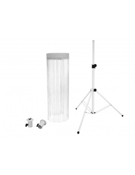 EUROLITE Set LED Color Curtain + BS-2 EU Loudspeaker stand white