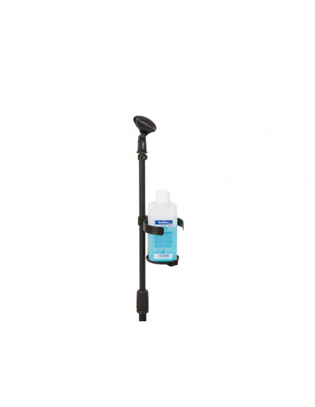 OMNITRONIC Set Microphone stand for disinfectant, black