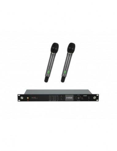 PSSO Set WISE TWO + 2x Con. wireless microphone 638-668MHz