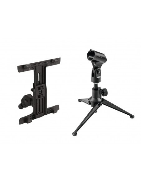 OMNITRONIC Set KS-4 Table Microphone Stand + PD-4 Tablet Holder