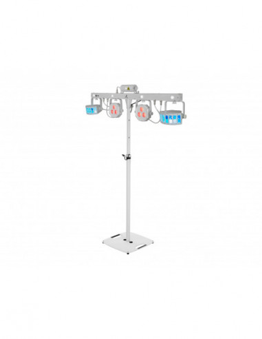 EUROLITE Set LED KLS Laser Bar FX Light Set white + BPS-2 Loudspeaker Stand white