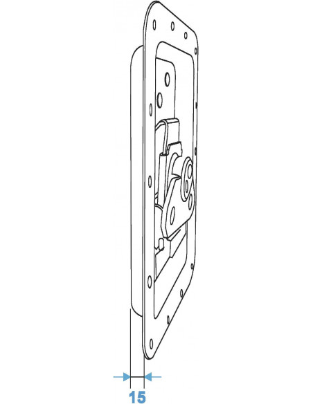 ROADINGER Butterfly Lock Large in Dish