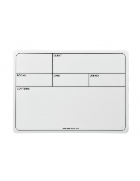 ACCESSORY Label Self adhesive 130x85mm