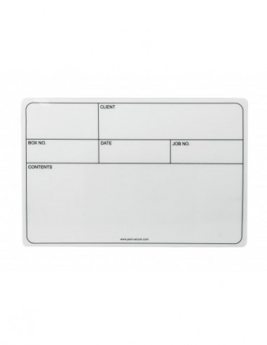 ACCESSORY Label Self adhesive 130x85mm