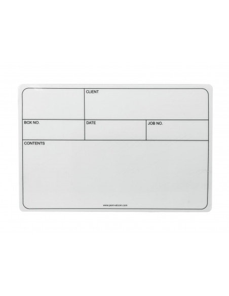 ACCESSORY Label Self adhesive 130x85mm