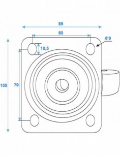 ROADINGER Swivel Castor... 2